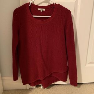 Madewell maroon sweater